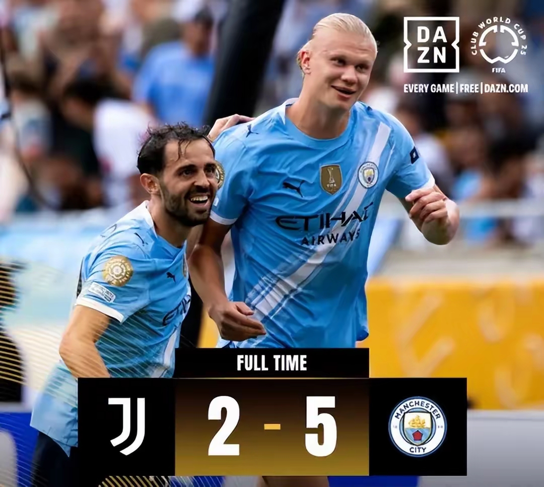 尤文图斯vs曼城巅峰对决